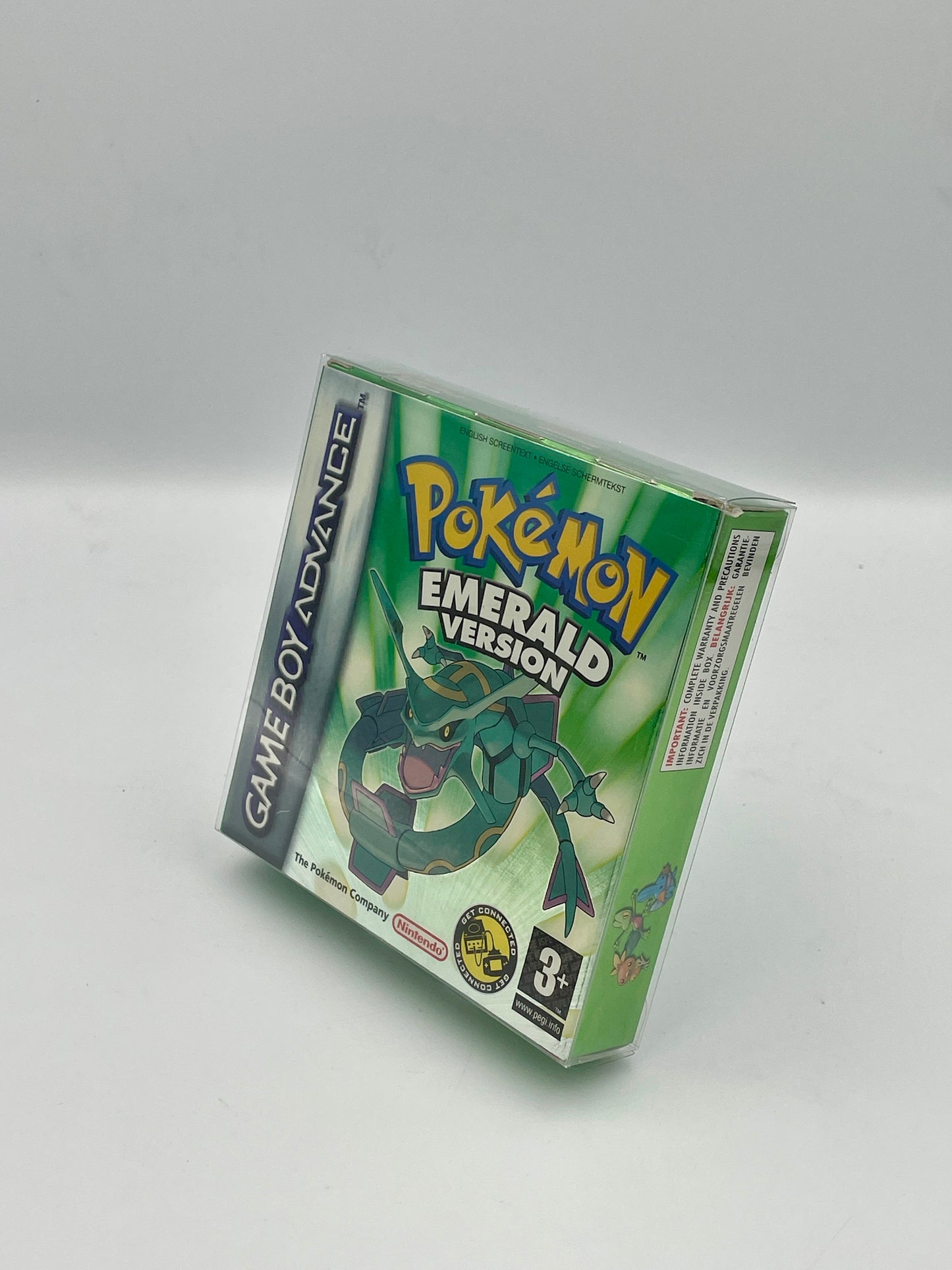 Pokémon Emerald Version Game Boy Advance – Complete in Box with New Battery