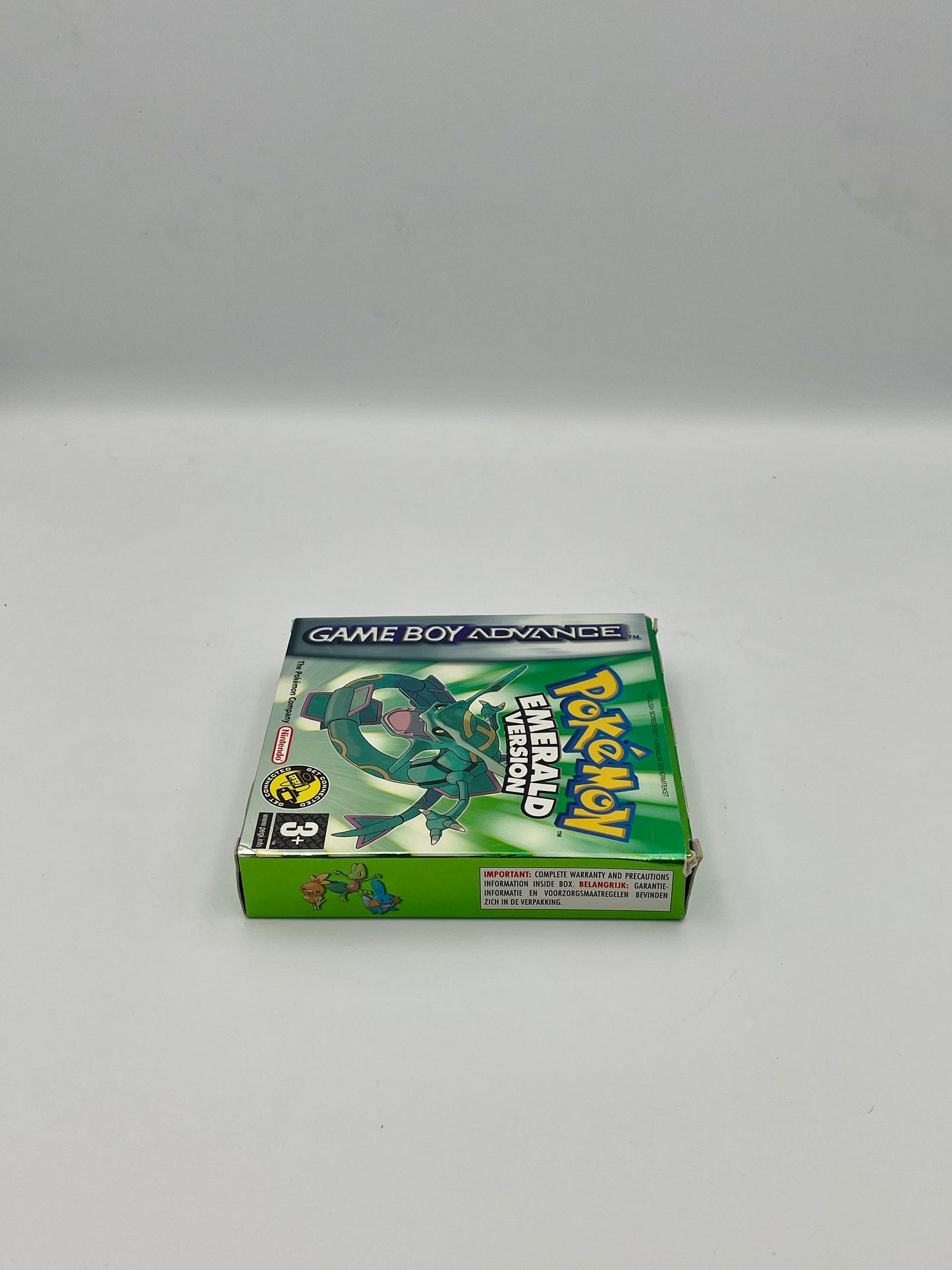 Pokémon Emerald Version Game Boy Advance – Complete in Box with New Battery