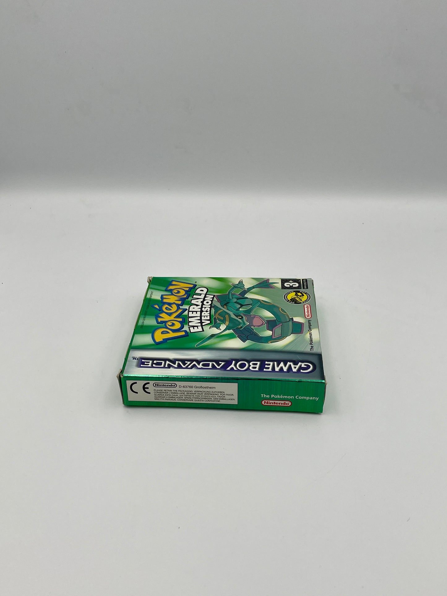 Pokémon Emerald Version Game Boy Advance – Complete in Box with New Battery