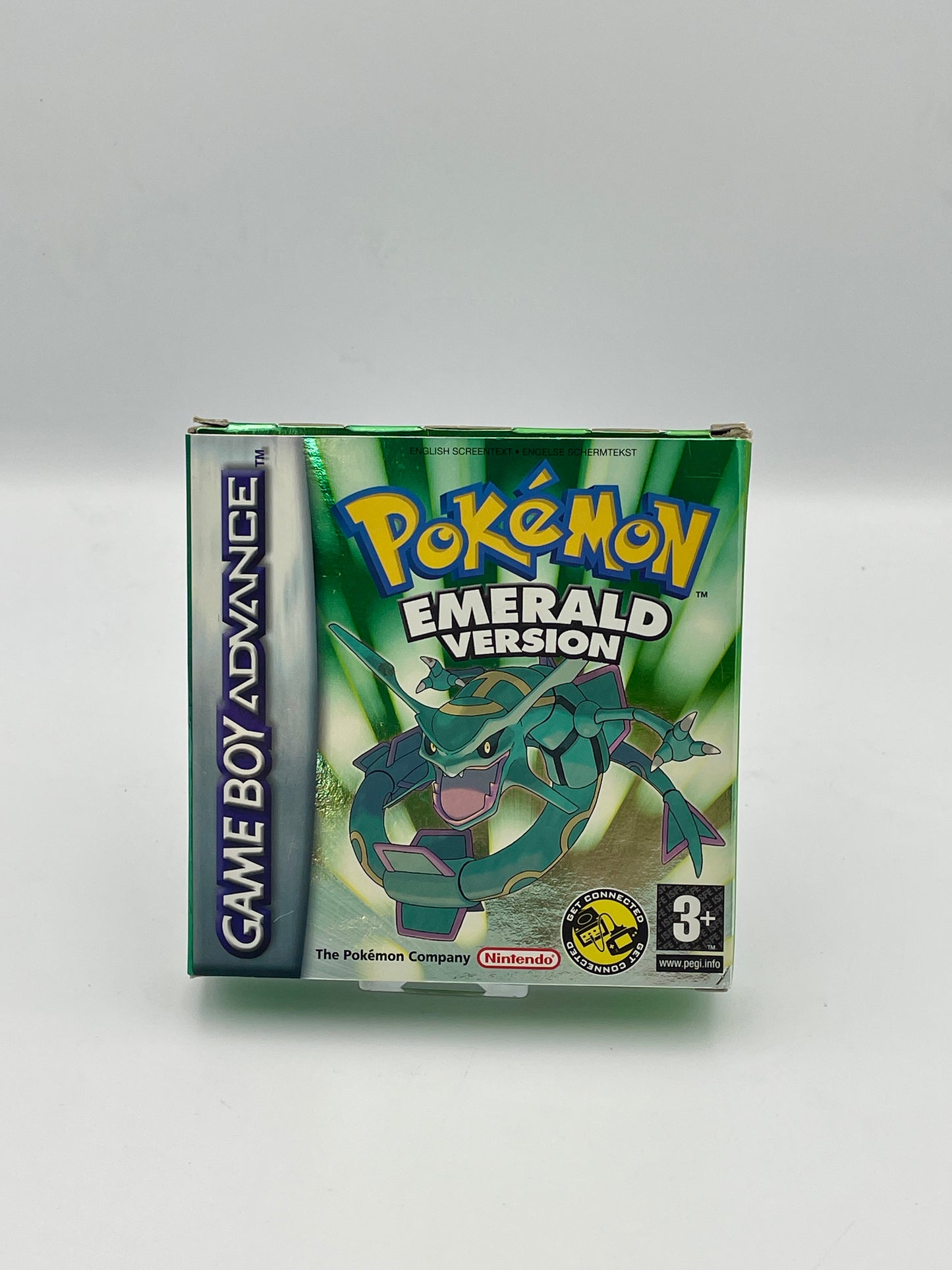 Pokémon Emerald Version Game Boy Advance – Complete in Box with New Battery
