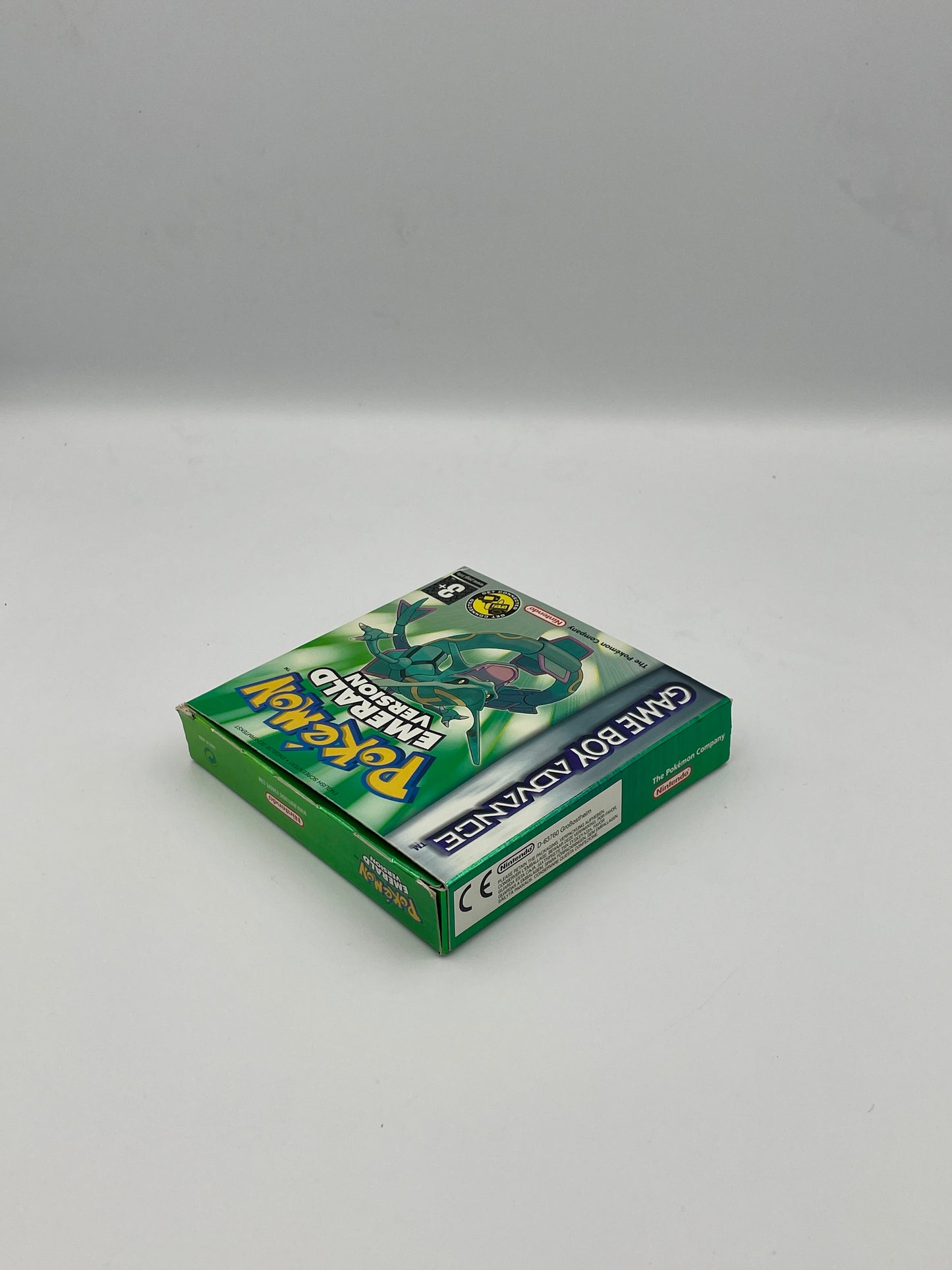 Pokémon Emerald Version Game Boy Advance – Complete in Box with New Battery