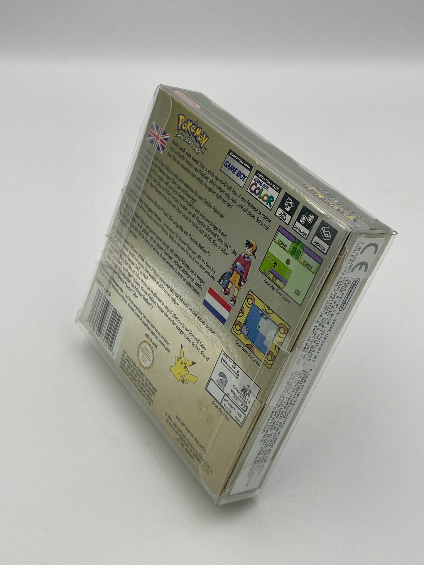 Pokémon trading card game box on a white background