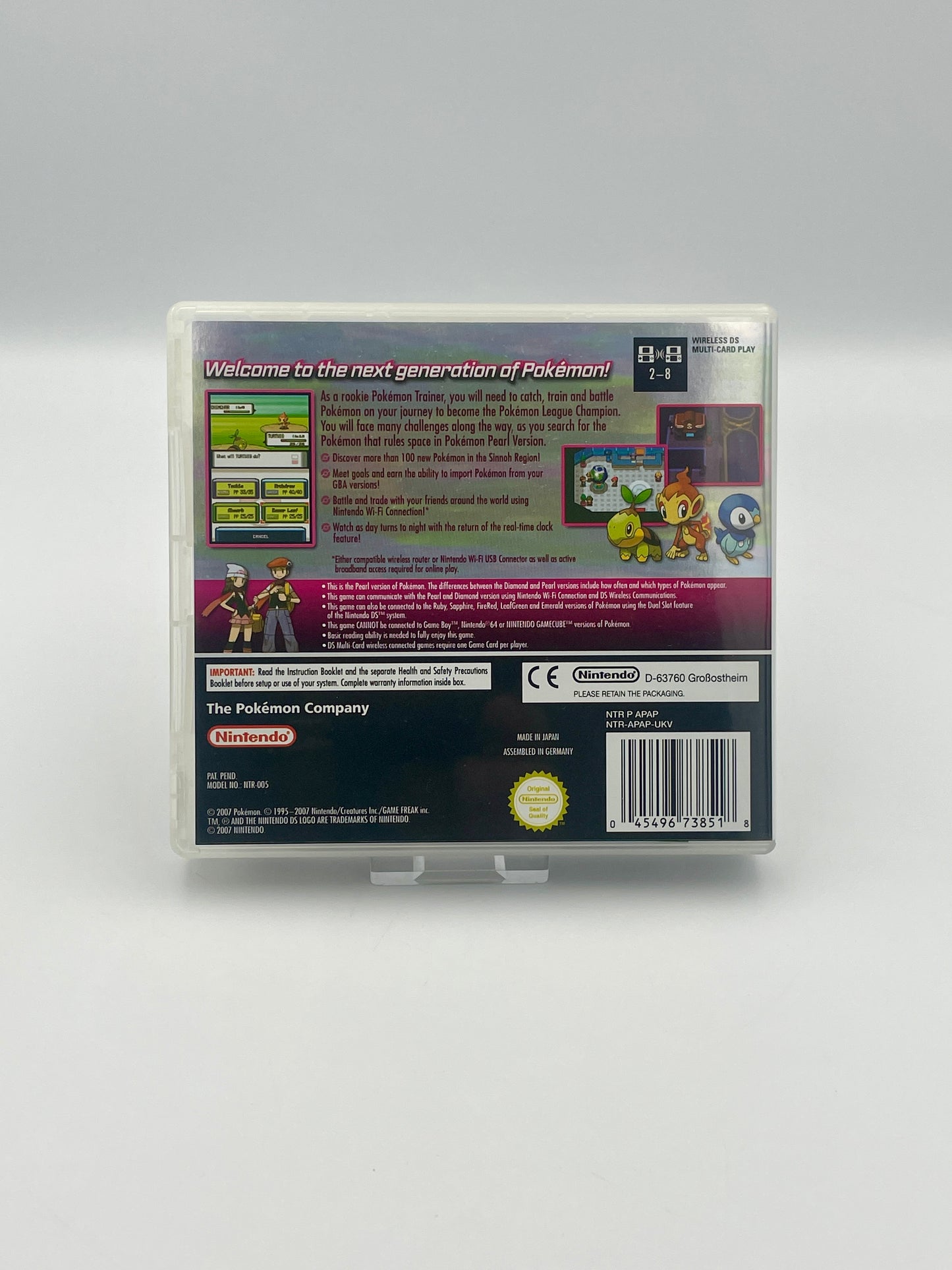 Pokemon Pearl DS