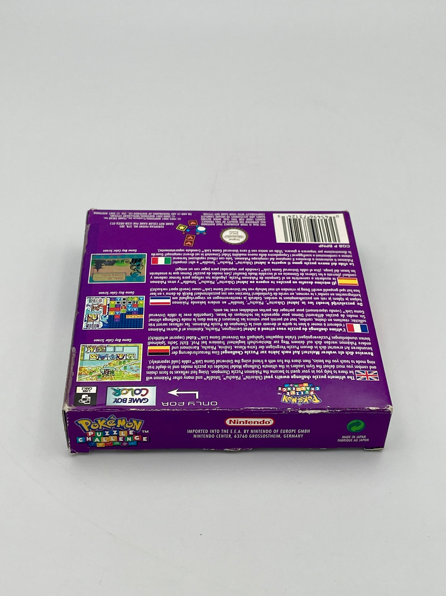 Purple box with text and graphics on a white background