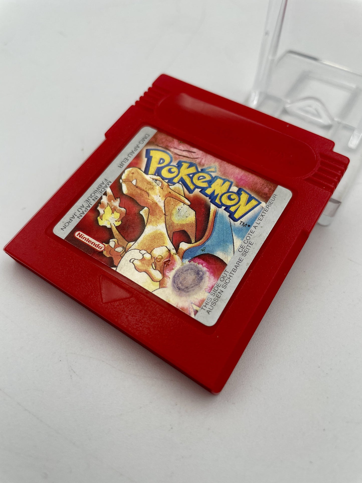 Pokemon Red Cartridge + New Save Battery Fitted