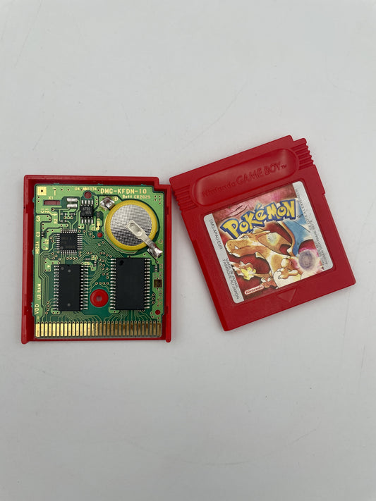 Pokemon Red Cartridge + New Save Battery Fitted