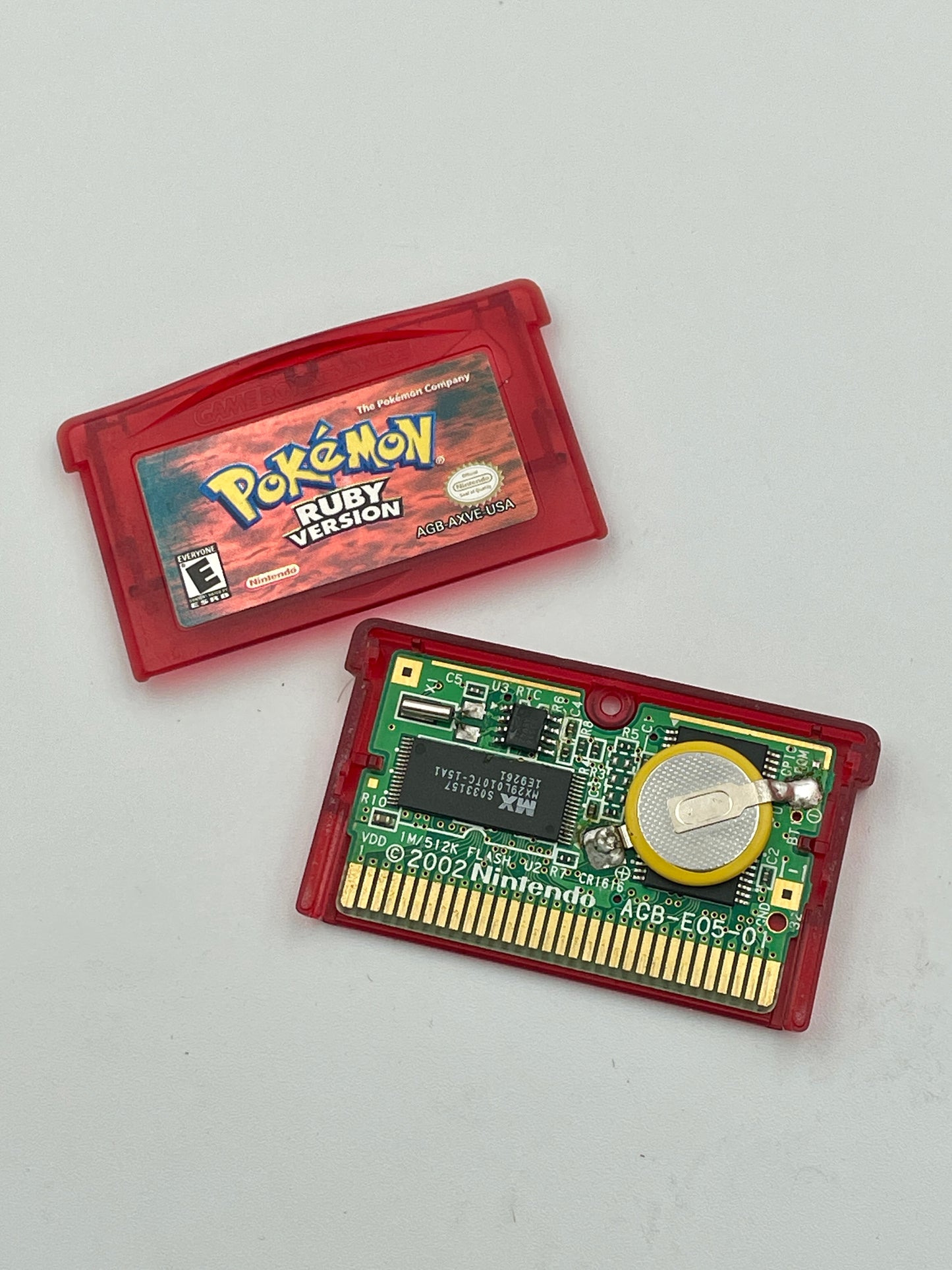 Pokémon Ruby USA Cartridge