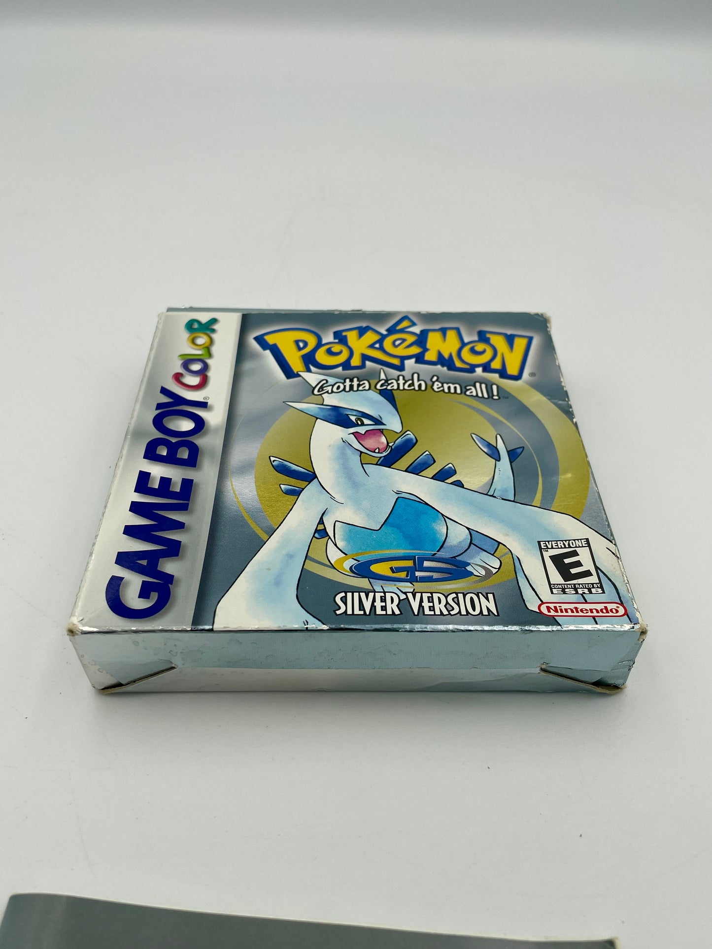 Pokémon Silver Game Boy Color USA version