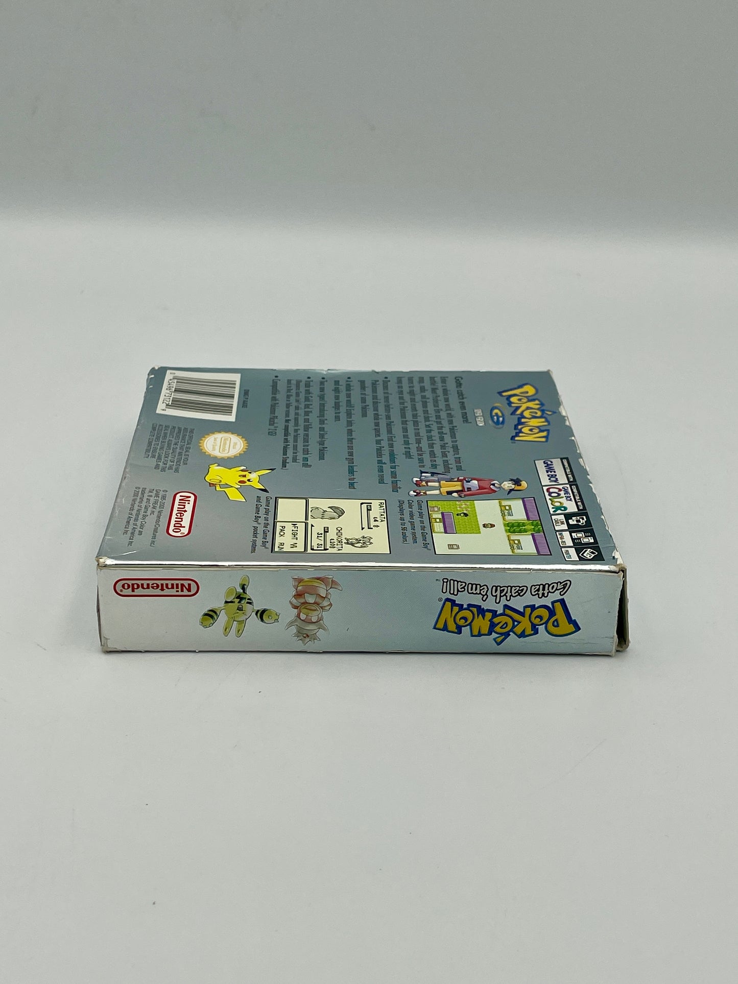 Pokémon Silver Game Boy Color USA version