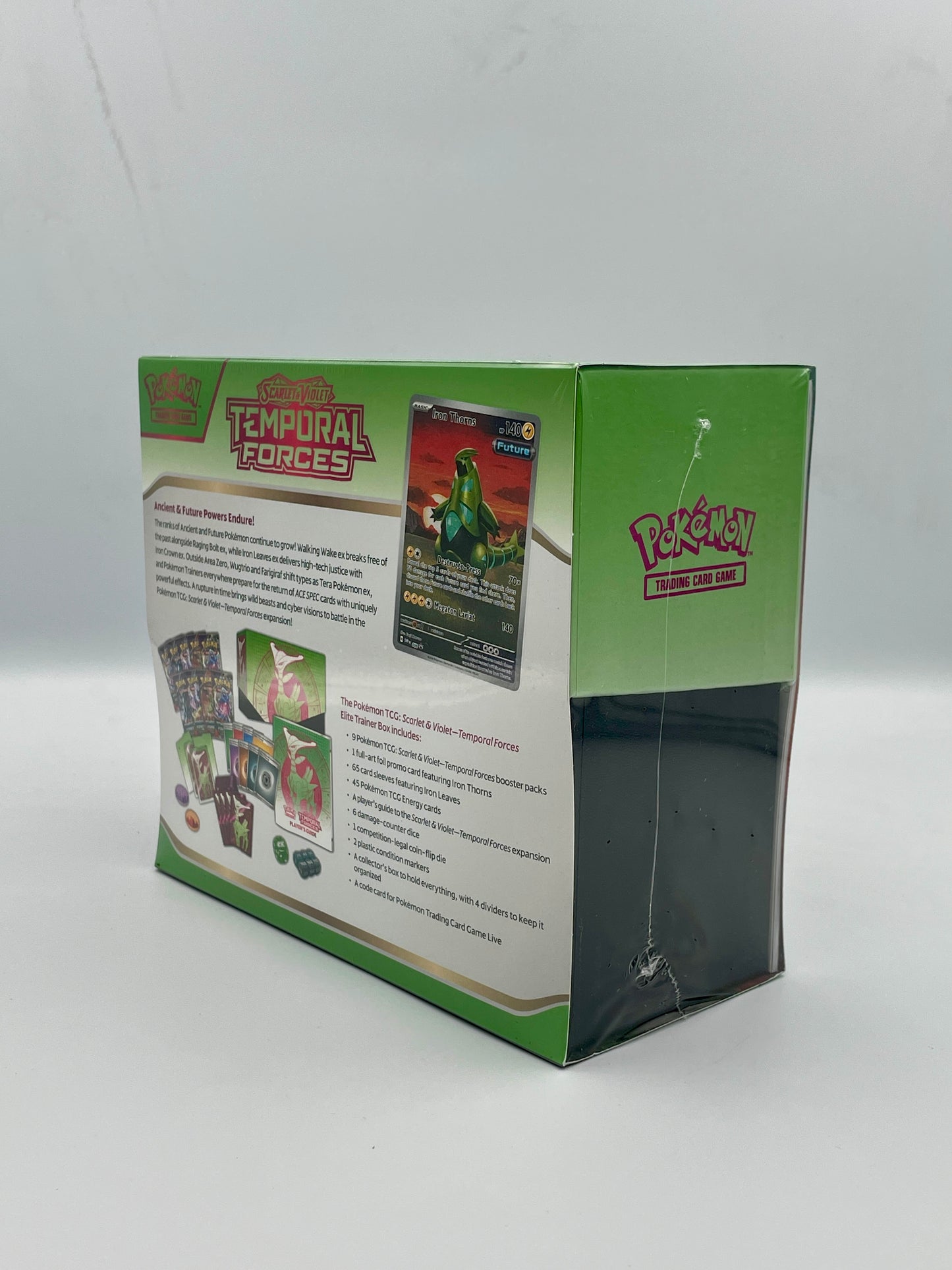 Pokémon TCG Temporal Forces Elite Trainer Box – Iron Leaves