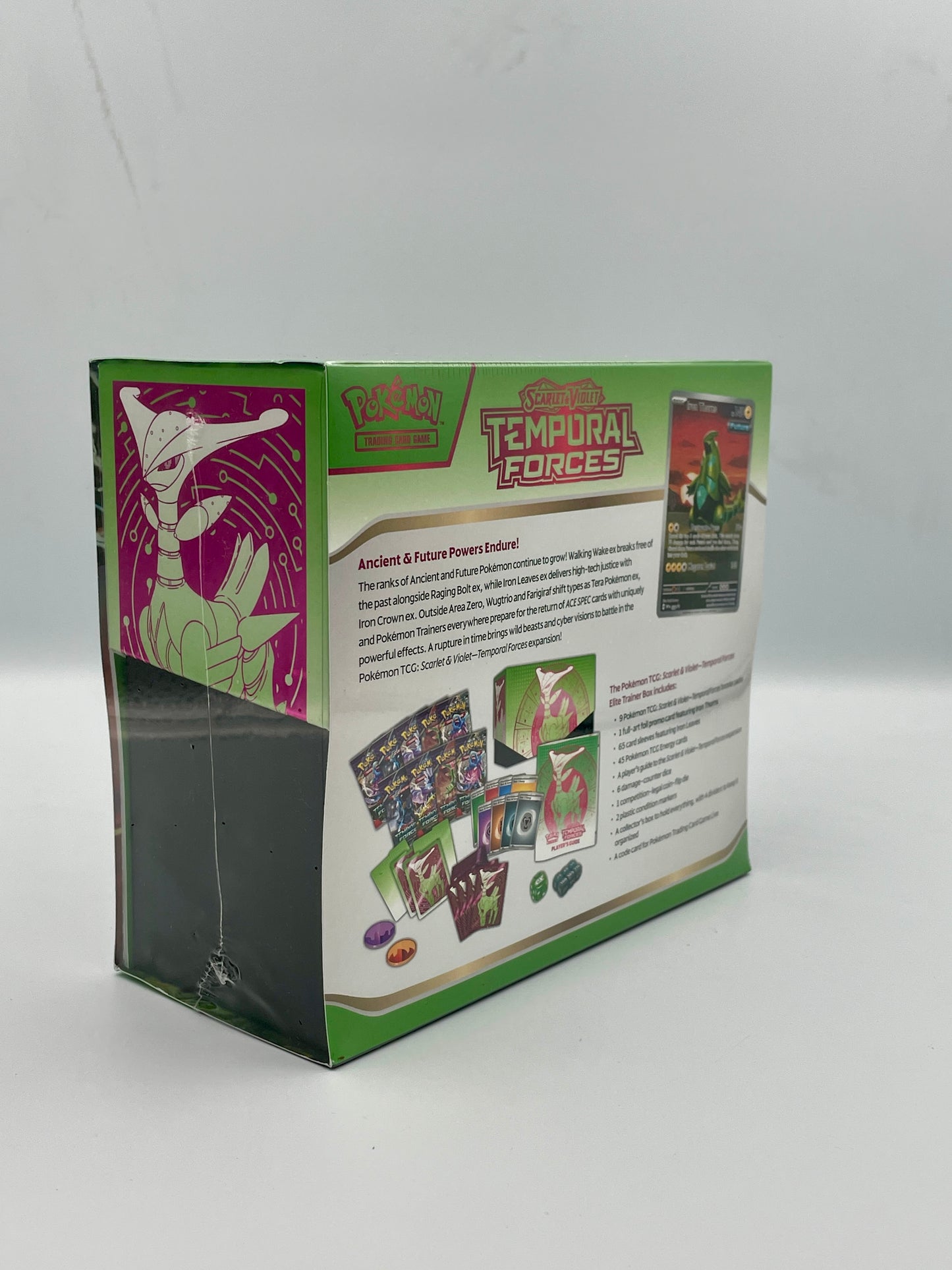 Pokémon TCG Temporal Forces Elite Trainer Box – Iron Leaves
