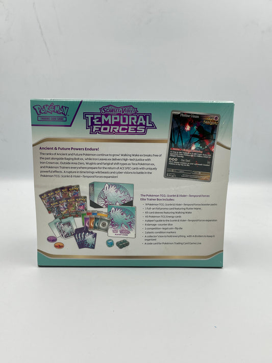 Pokémon TCG Temporal Forces Elite Trainer Box – Walking Wake
