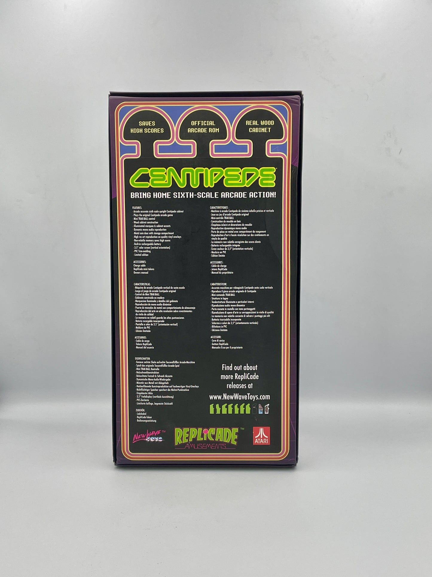 RepliCade Centipede Mini Arcade – 1/6 Scale Collector’s Edition