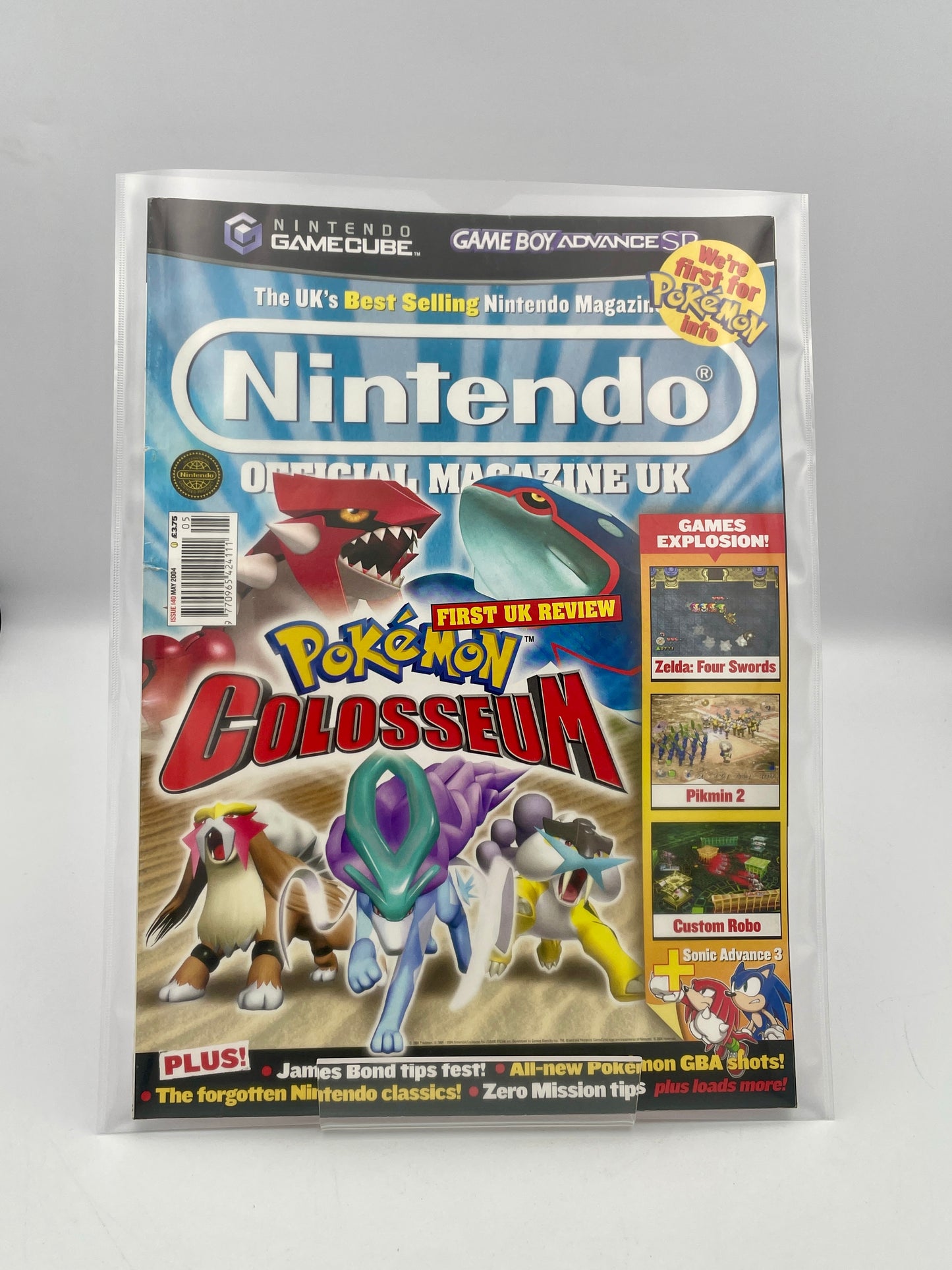 Retro Nintendo Official Magazine - Pokémon Colosseum - Issue 140 - 2004