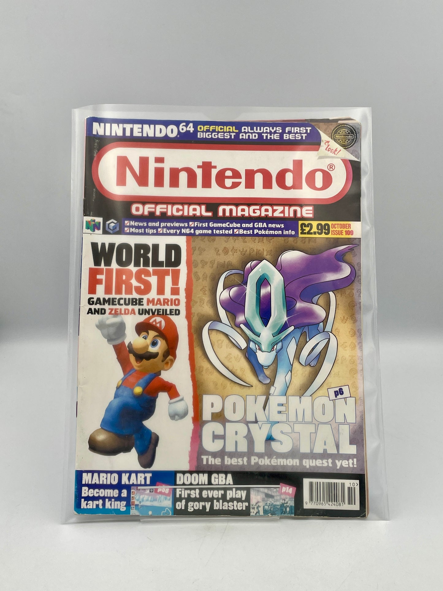 Retro Official Nintendo Magazine - Pokémon Crystal - Issue 109