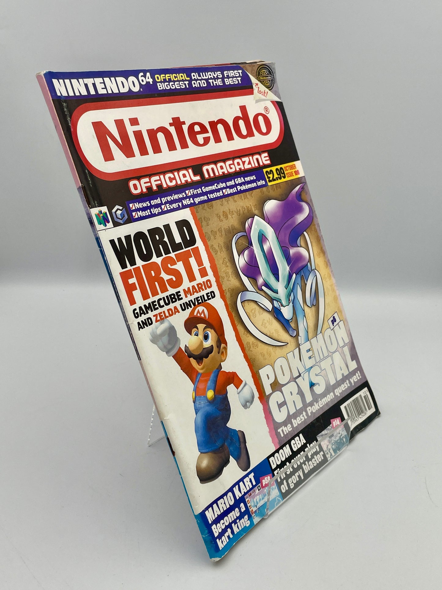 Retro Official Nintendo Magazine - Pokémon Crystal - Issue 109