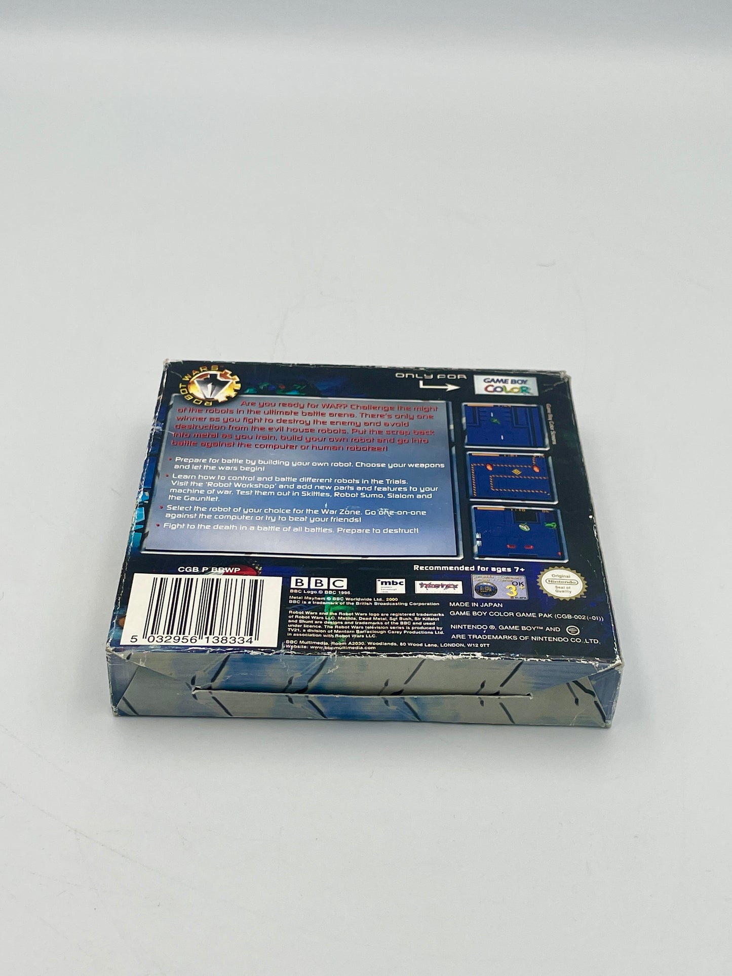 Robot Wars Metal Mayhem Game Boy Color, Complete in Box
