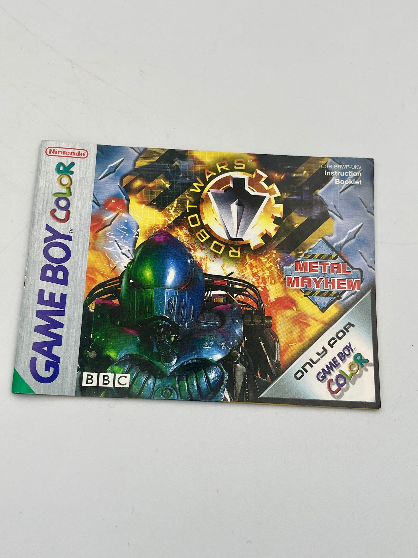 Robot Wars Metal Mayhem Game Boy Color, Complete in Box