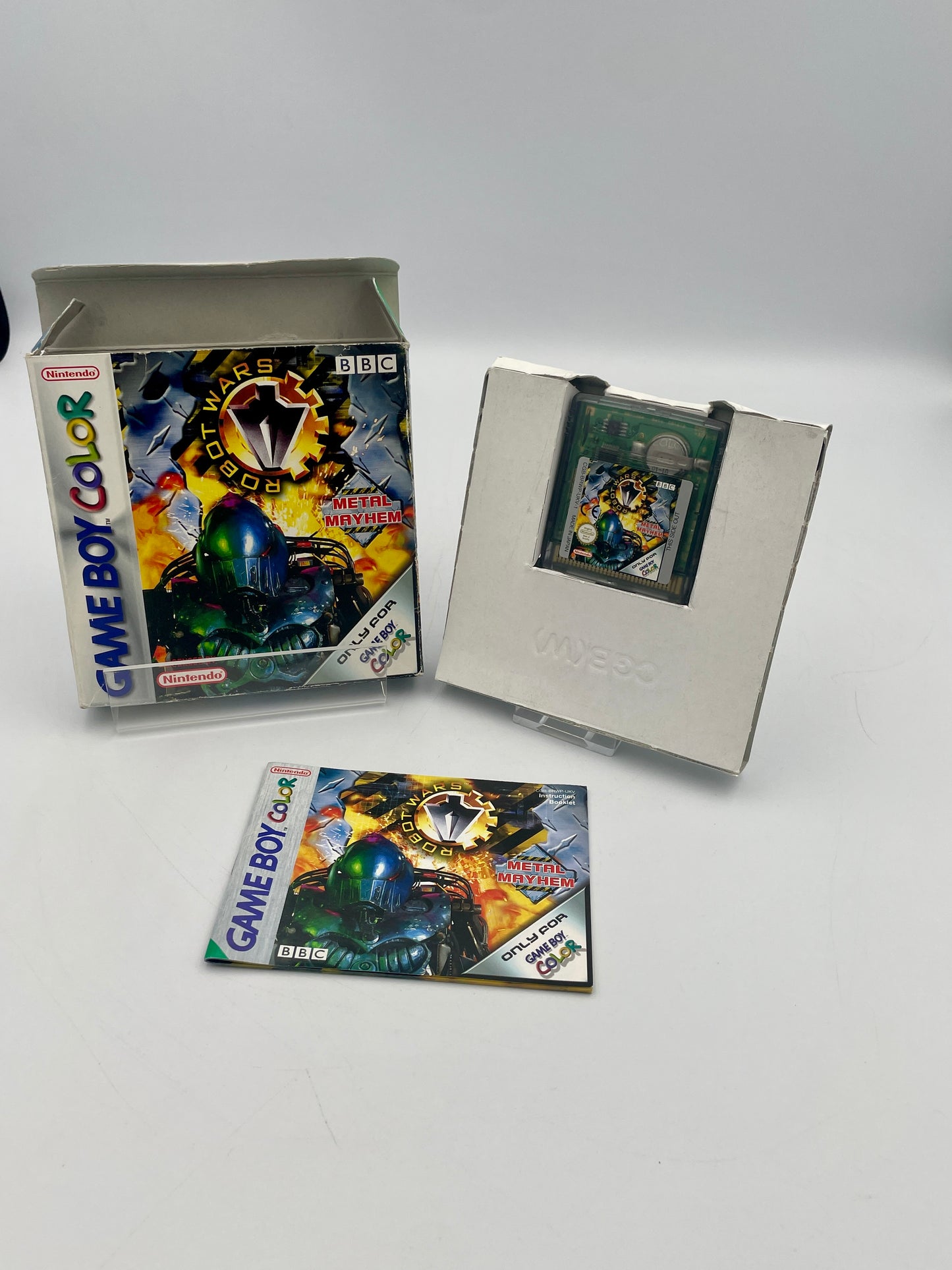 Robot Wars Metal Mayhem Game Boy Color, Complete in Box