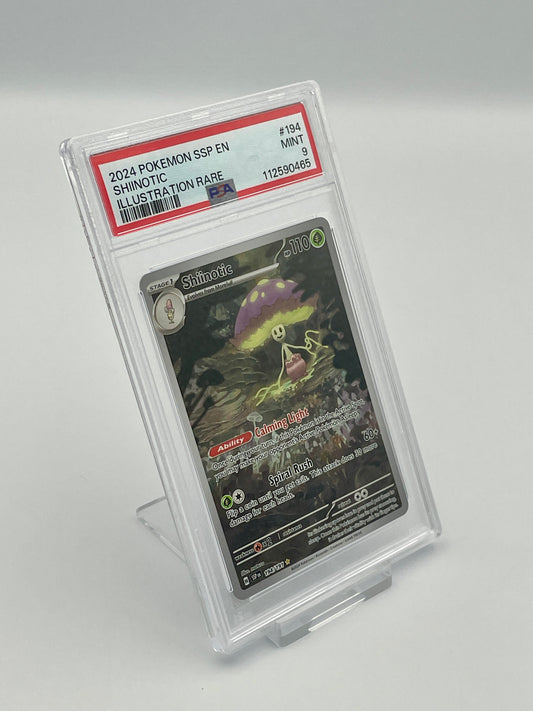 Shiinotic #194 Illustration Rare - Surging Sparks - PSA 9