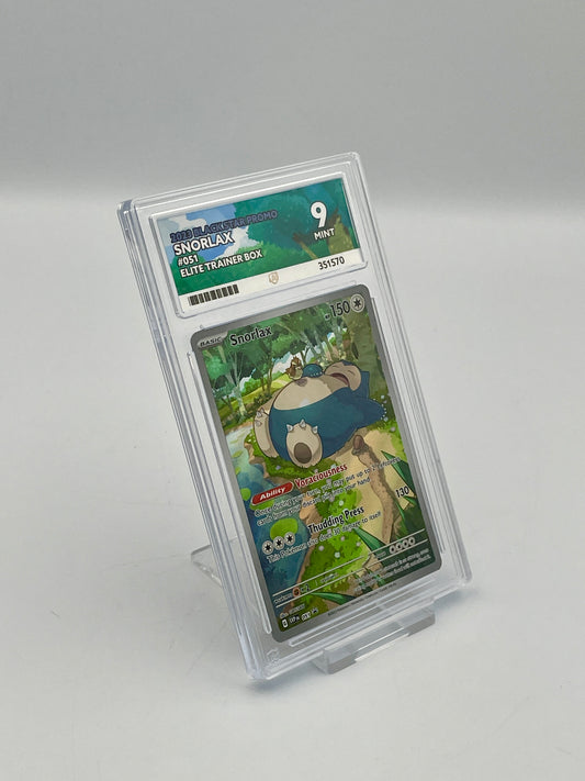 Snorlax #051 Black Star Promo (151 Elite Trainer Box) - Ace 9