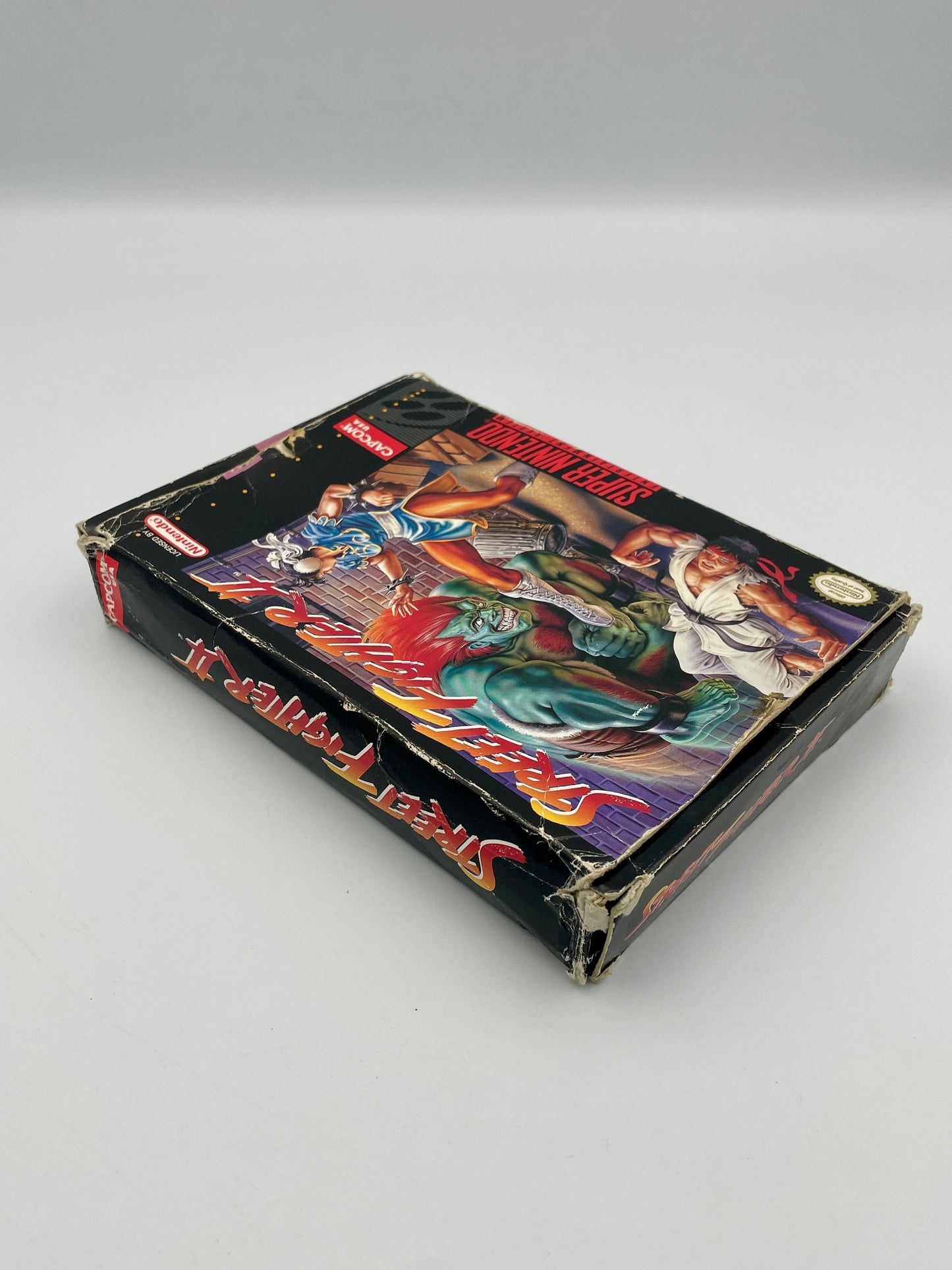 Street Fighter II SNES Game Complete in Box (USA)