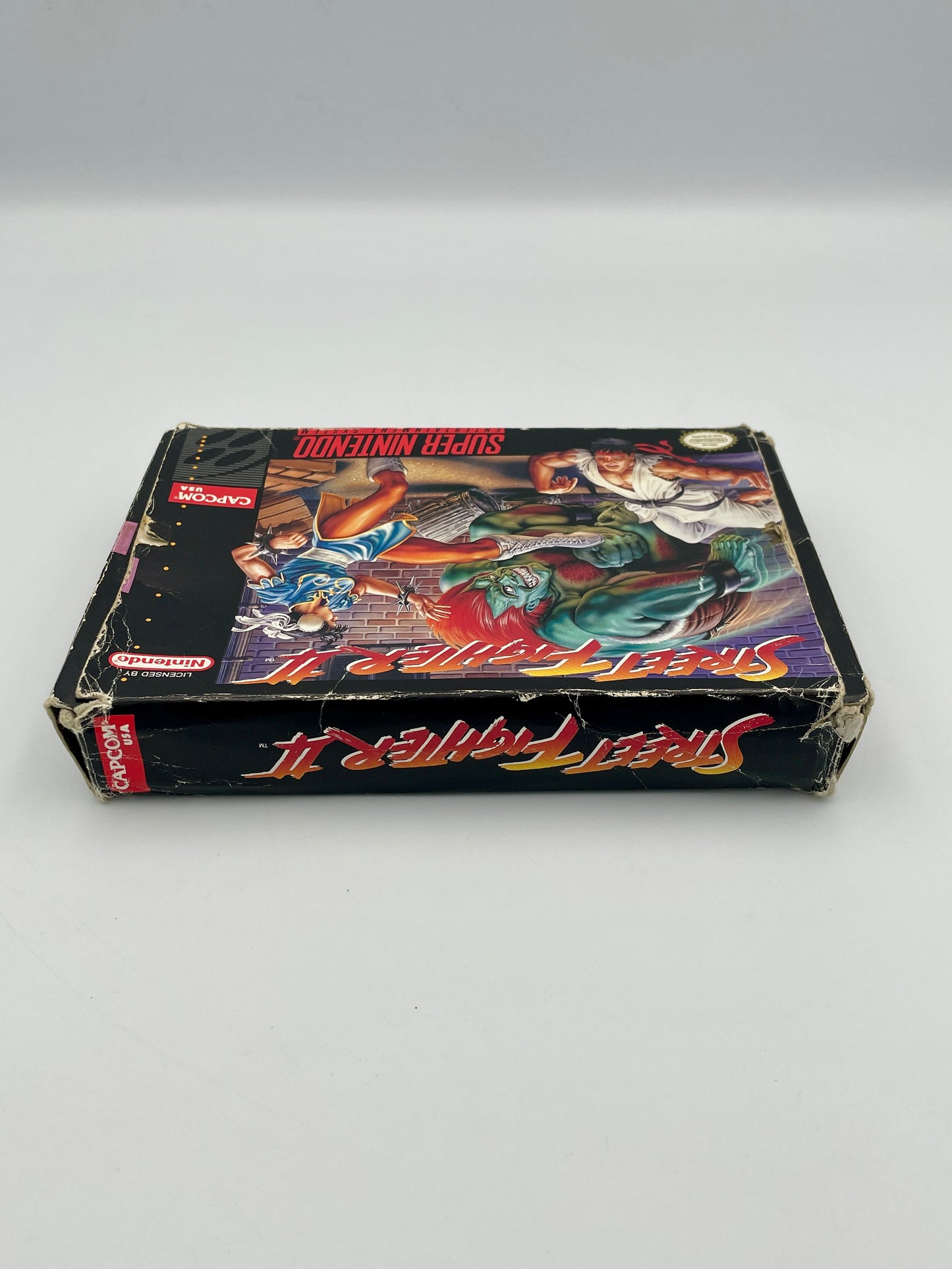 Street Fighter II SNES Game Complete in Box (USA)