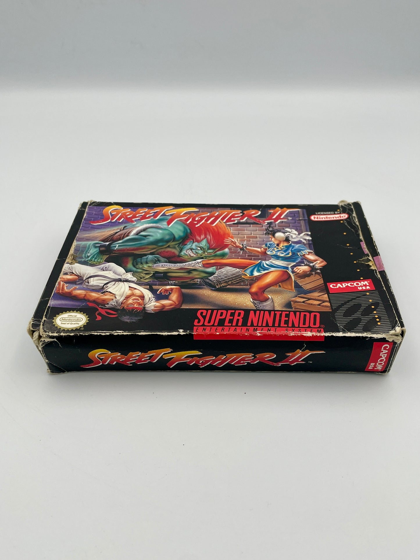 Street Fighter II SNES Game Complete in Box (USA)