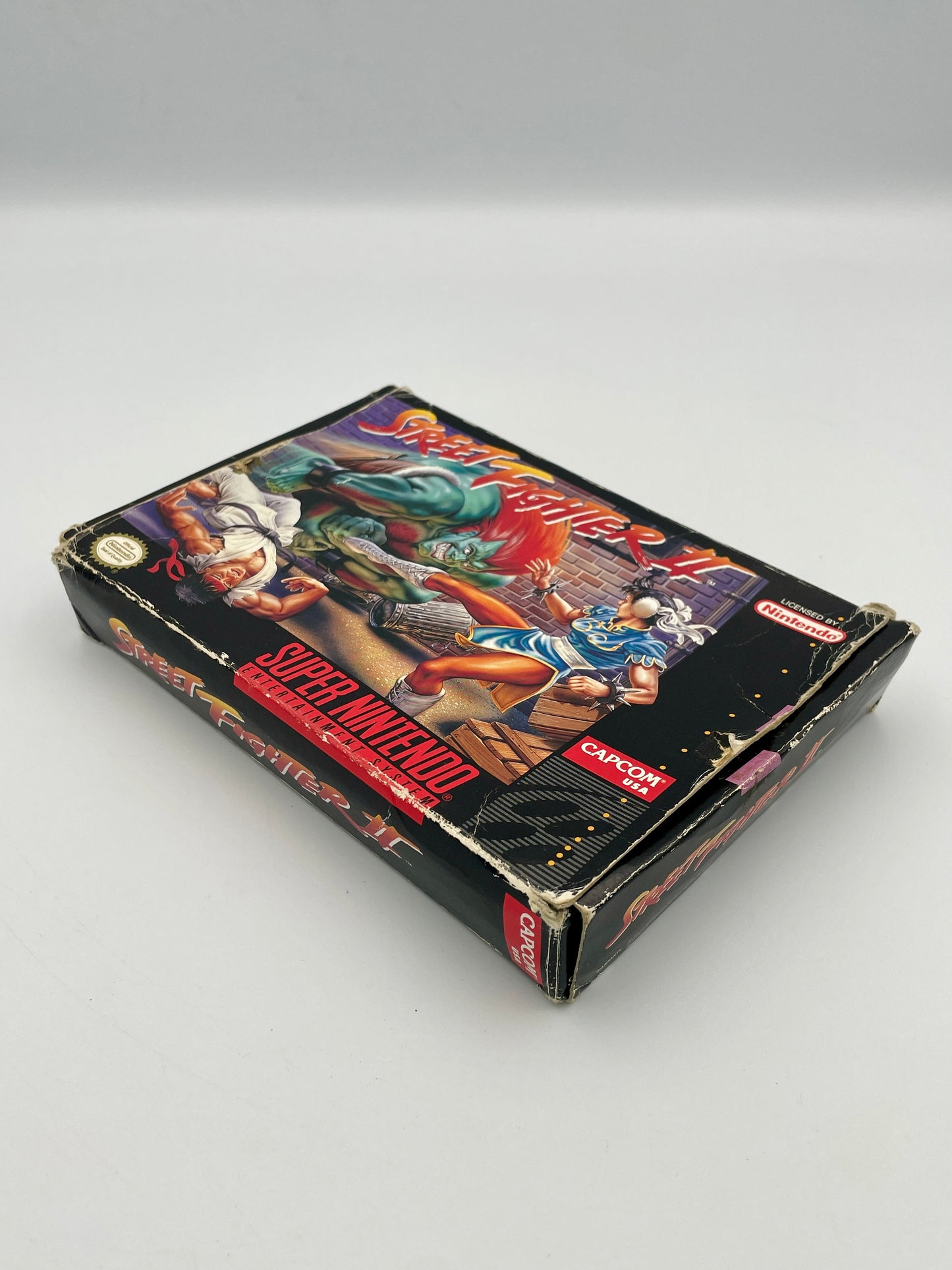 Street Fighter II SNES Game Complete in Box (USA)