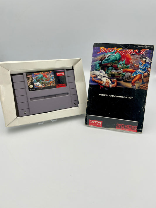 Street Fighter II SNES Game Complete in Box (USA)