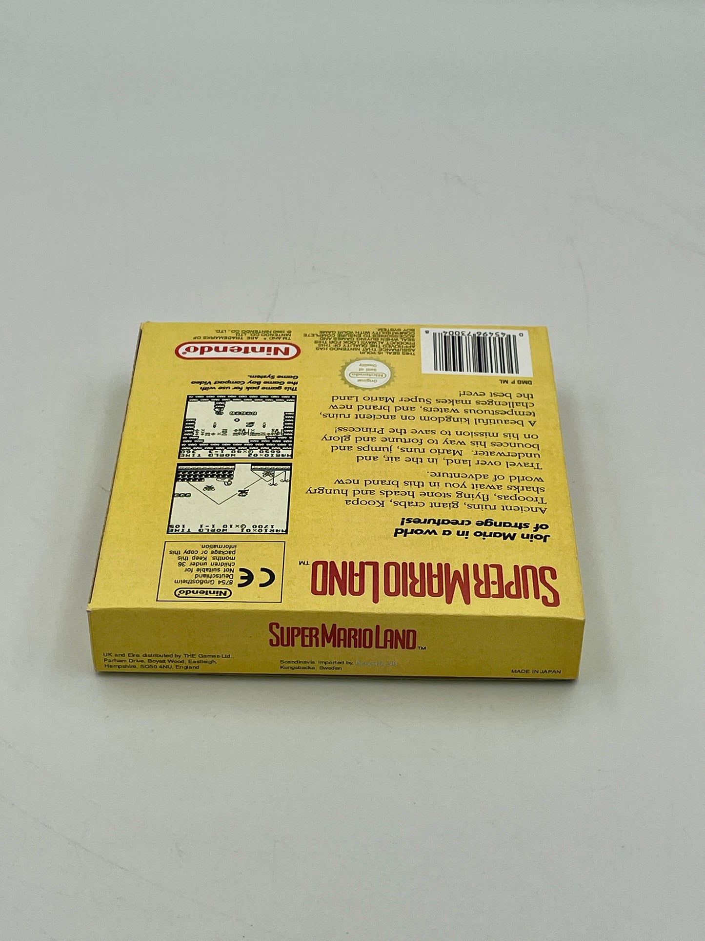 Game Boy, Super Mario Land Complete in Box