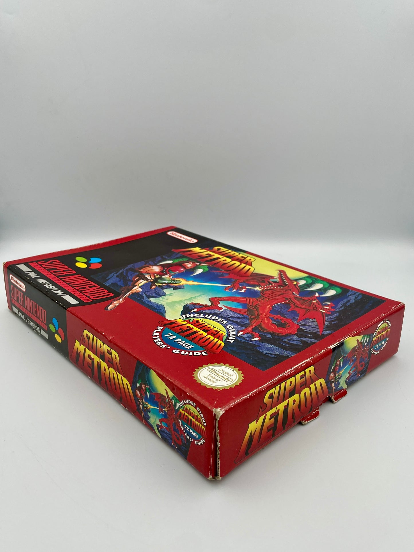 Super Metroid SNES Big Box Edition Complete in Box