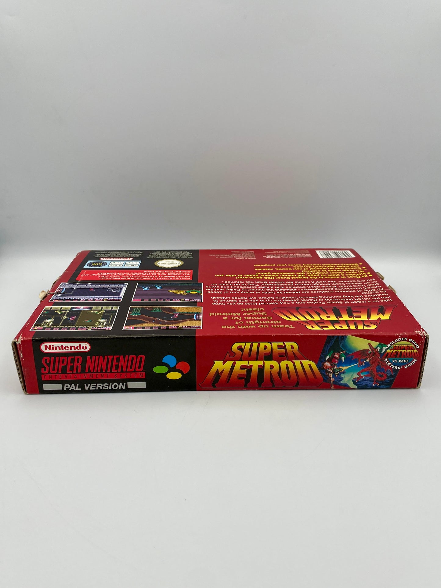 Super Metroid SNES Big Box Edition Complete in Box