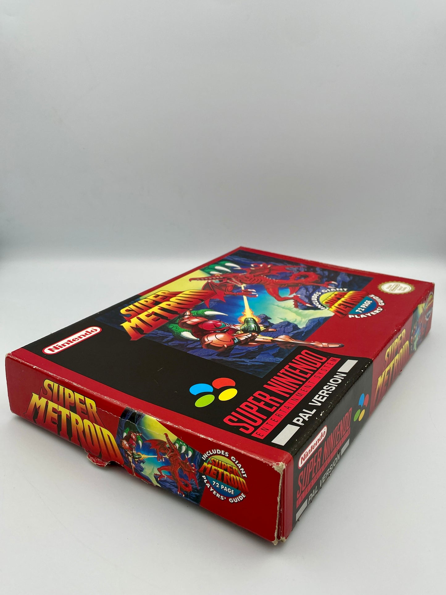 Super Metroid SNES Big Box Edition Complete in Box