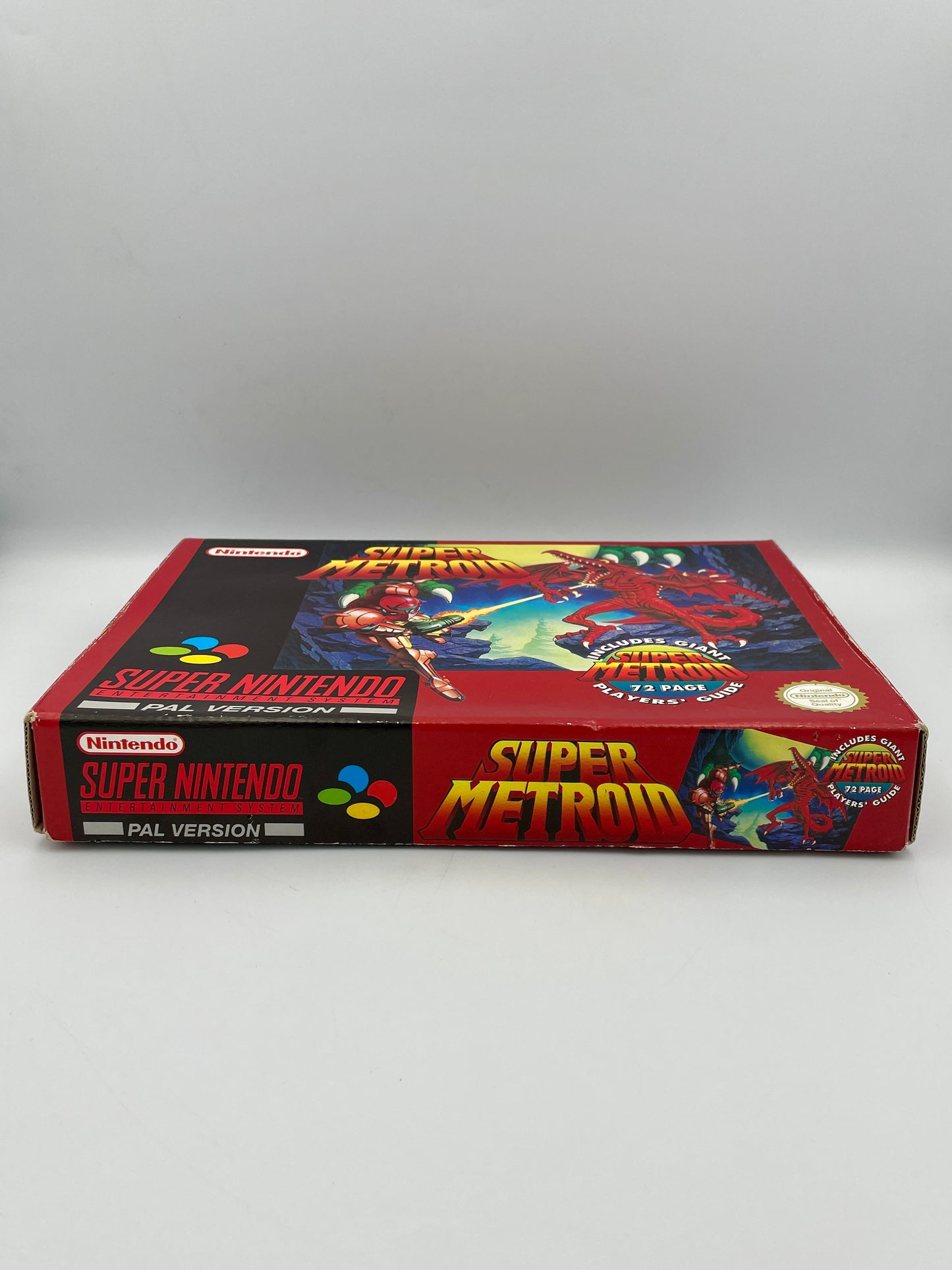Super Metroid SNES Big Box Edition Complete in Box