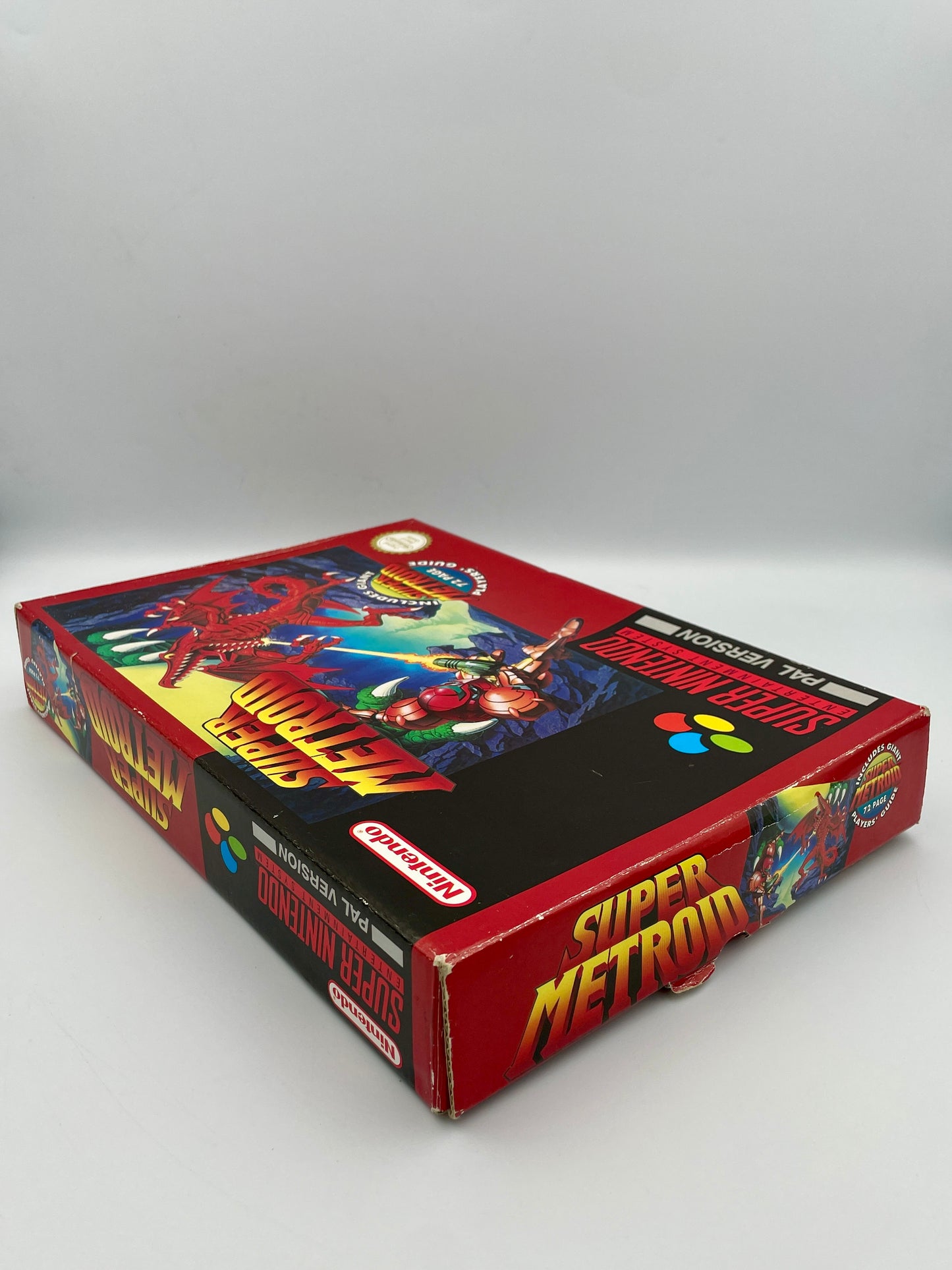 Super Metroid SNES Big Box Edition Complete in Box