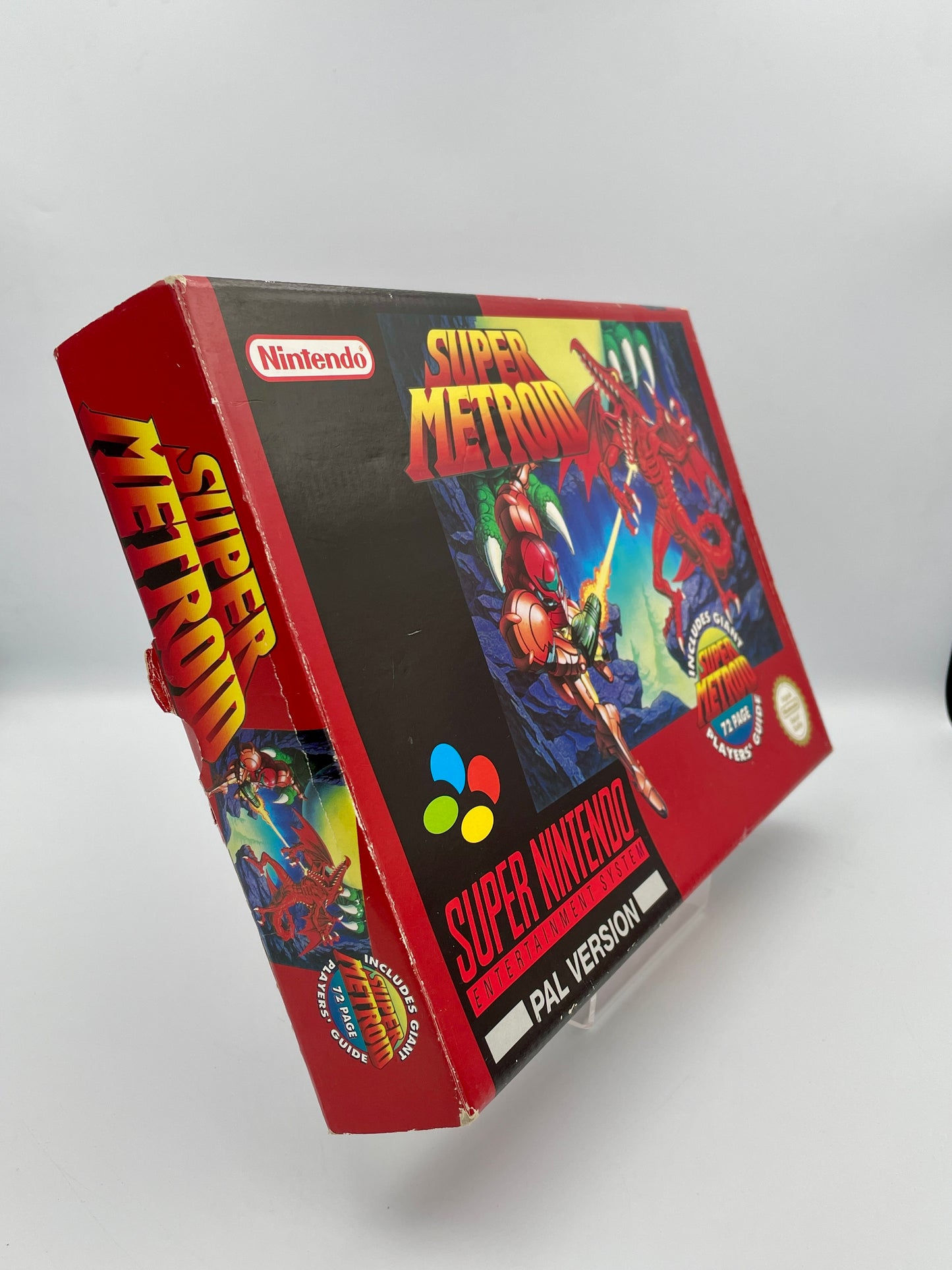 Super Metroid SNES Big Box Edition Complete in Box