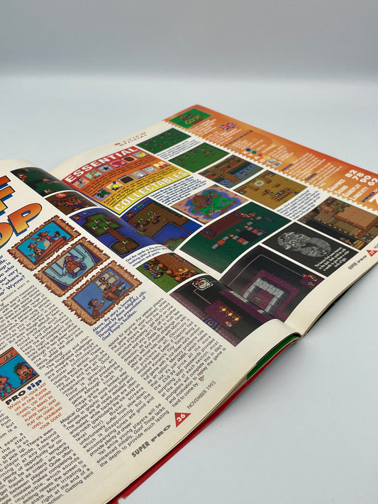 Super Pro Nintendo SNES Magazine Dragon Bruce Lee Edition - Issue 12 - 1993