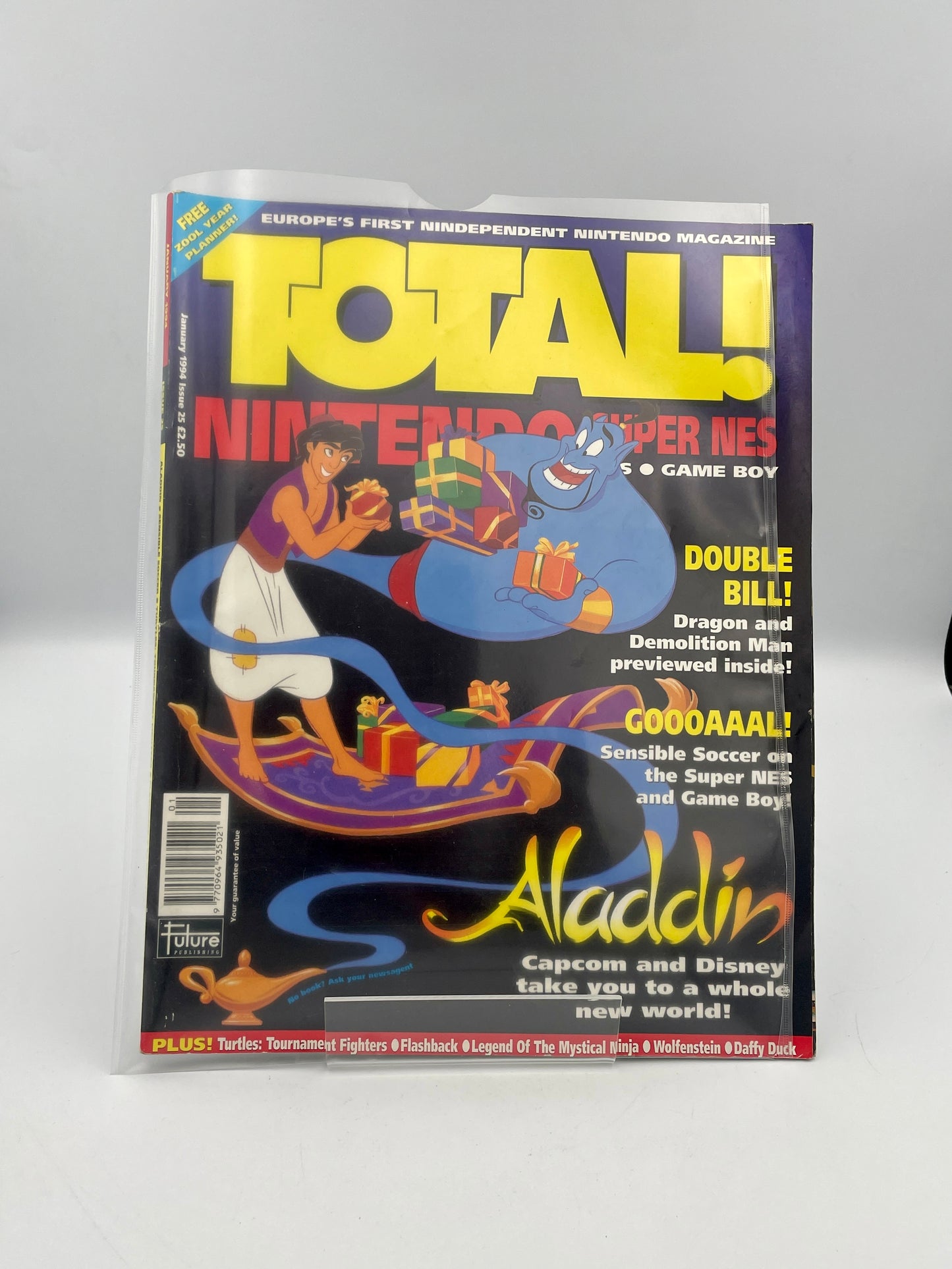 Total Magazine Nintendo NES Aladdin - 1994