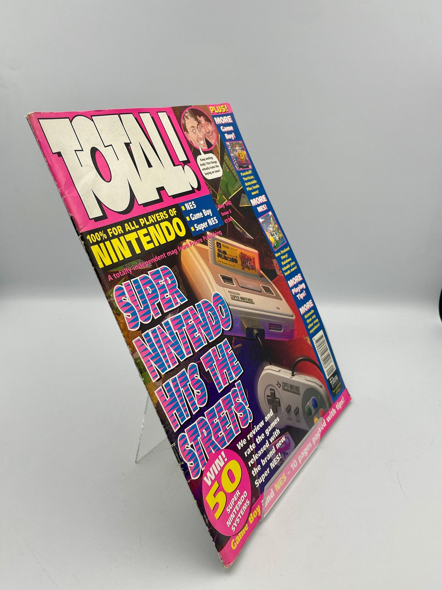 Total Magazine Nintendo NES, Game Boy & SNES Issue - 1992