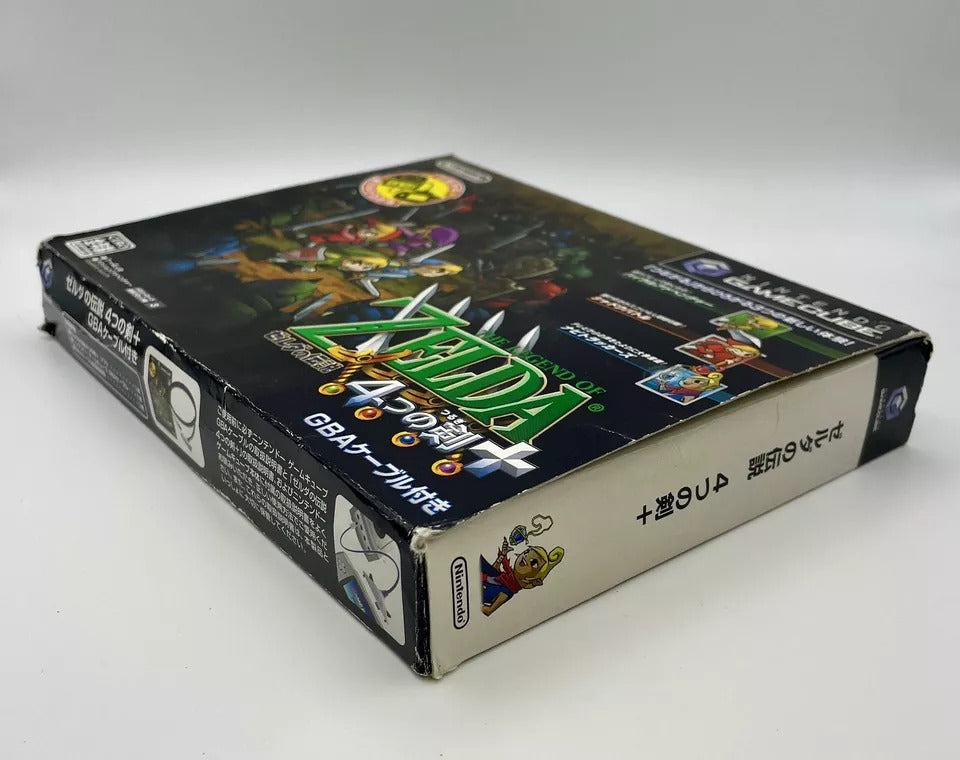 Legend of Zelda Four Swords Nintendo Gamecube JAPANESE NTSC-J with Link cable