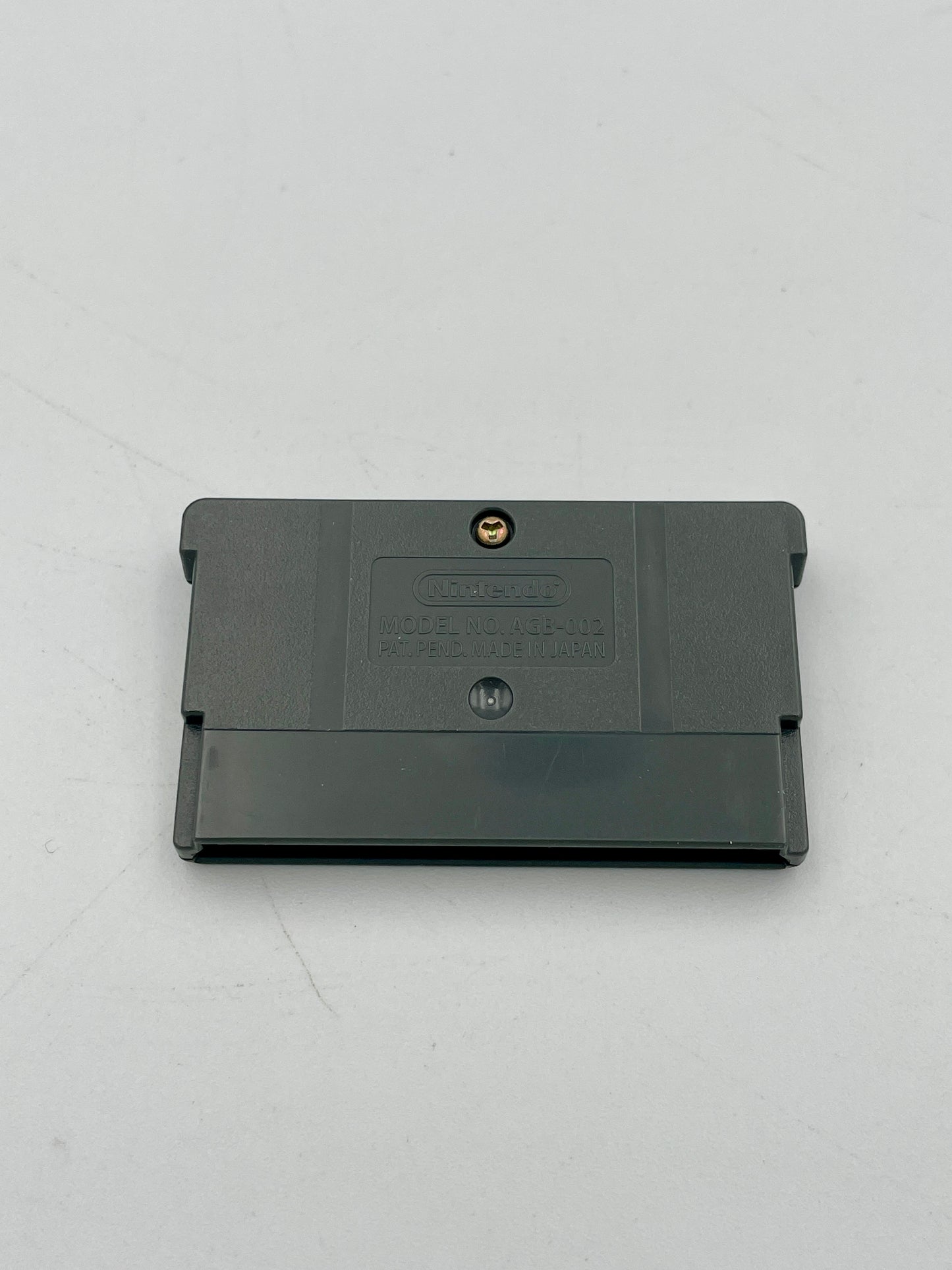 Black cartridge on a white background