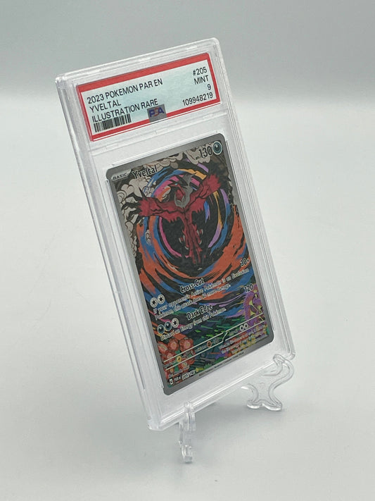 Yveltal #205 Illustration Rare – Paradox Rift – PSA 9