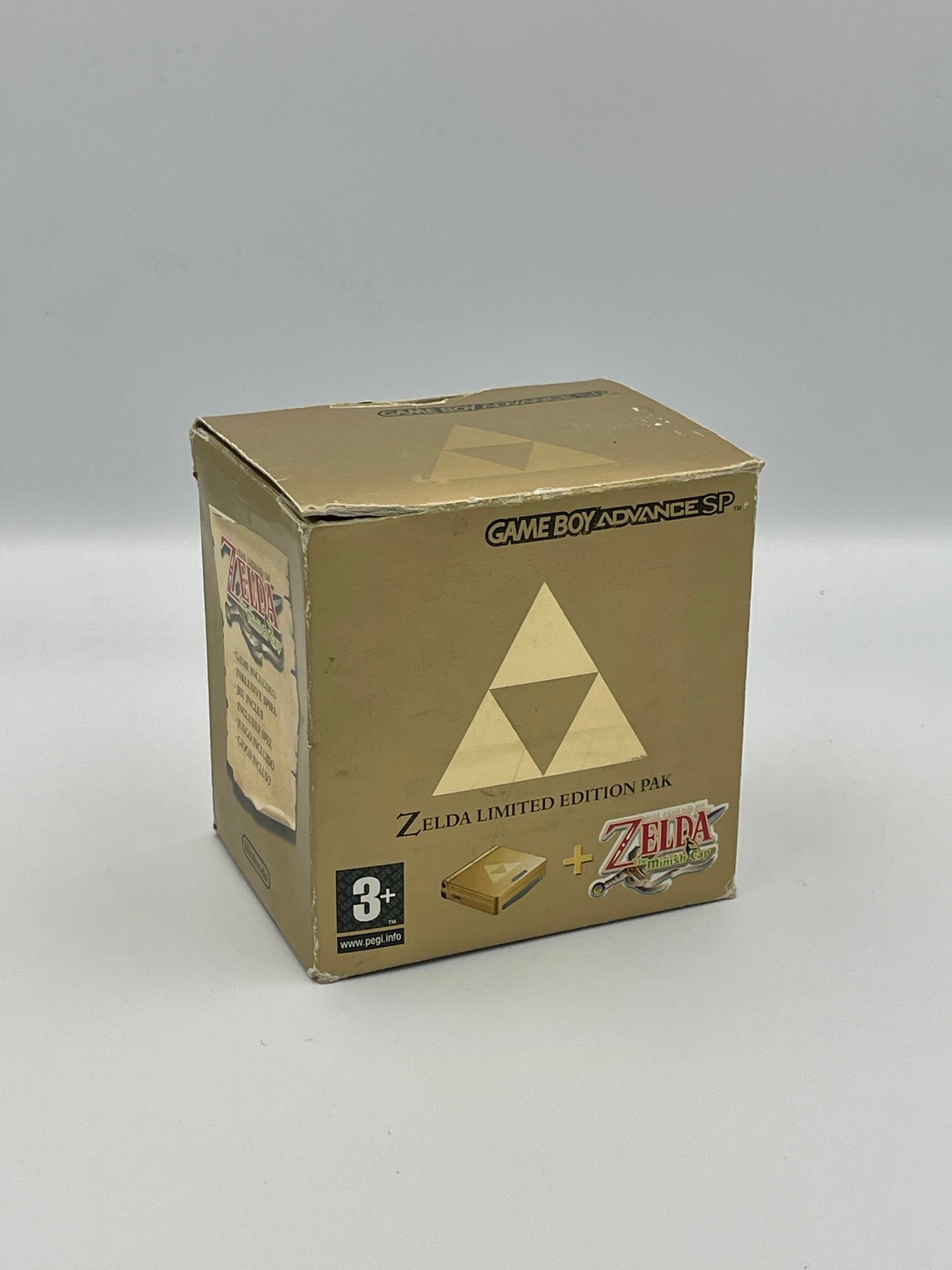 Zelda Minish Cap + Hyrule Edition Game Boy Advance SP