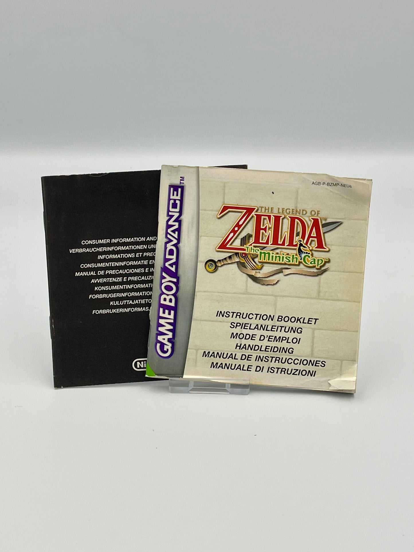 Zelda Minish Cap + Hyrule Edition Game Boy Advance SP