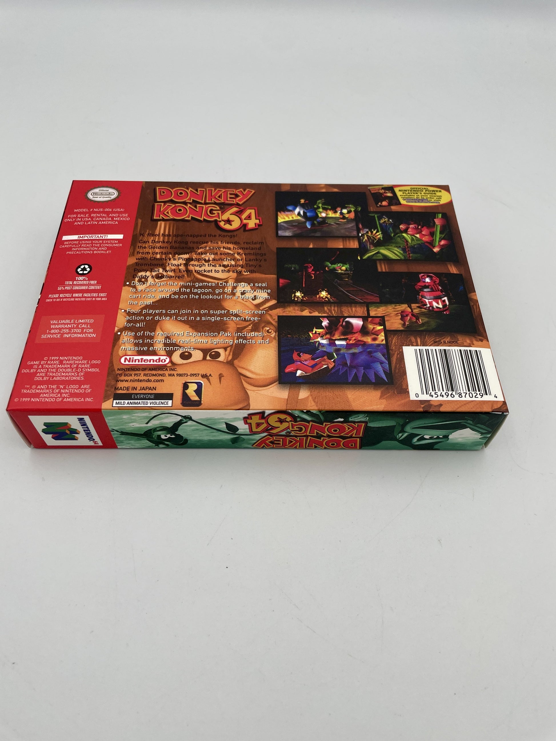 Donkey Kong N64 Collectors Edition + Game Guide