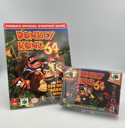 Donkey Kong N64 Collectors Edition + Game Guide