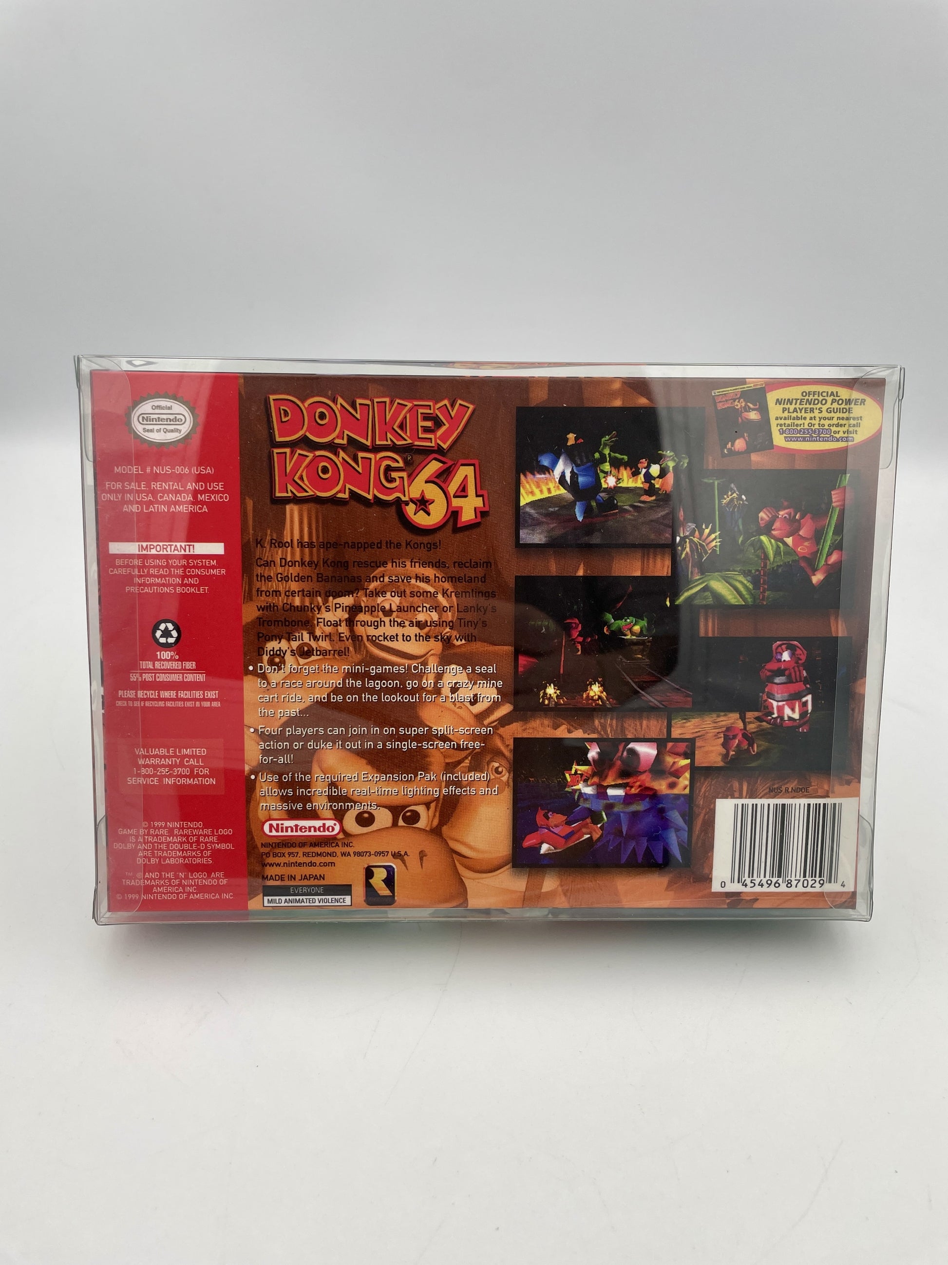 Donkey Kong N64 Collectors Edition + Game Guide