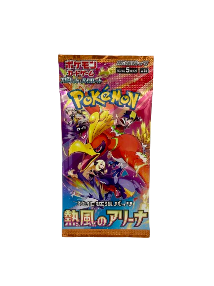 Pokemon Heatwave Arena sv9a Japanese Booster Pack