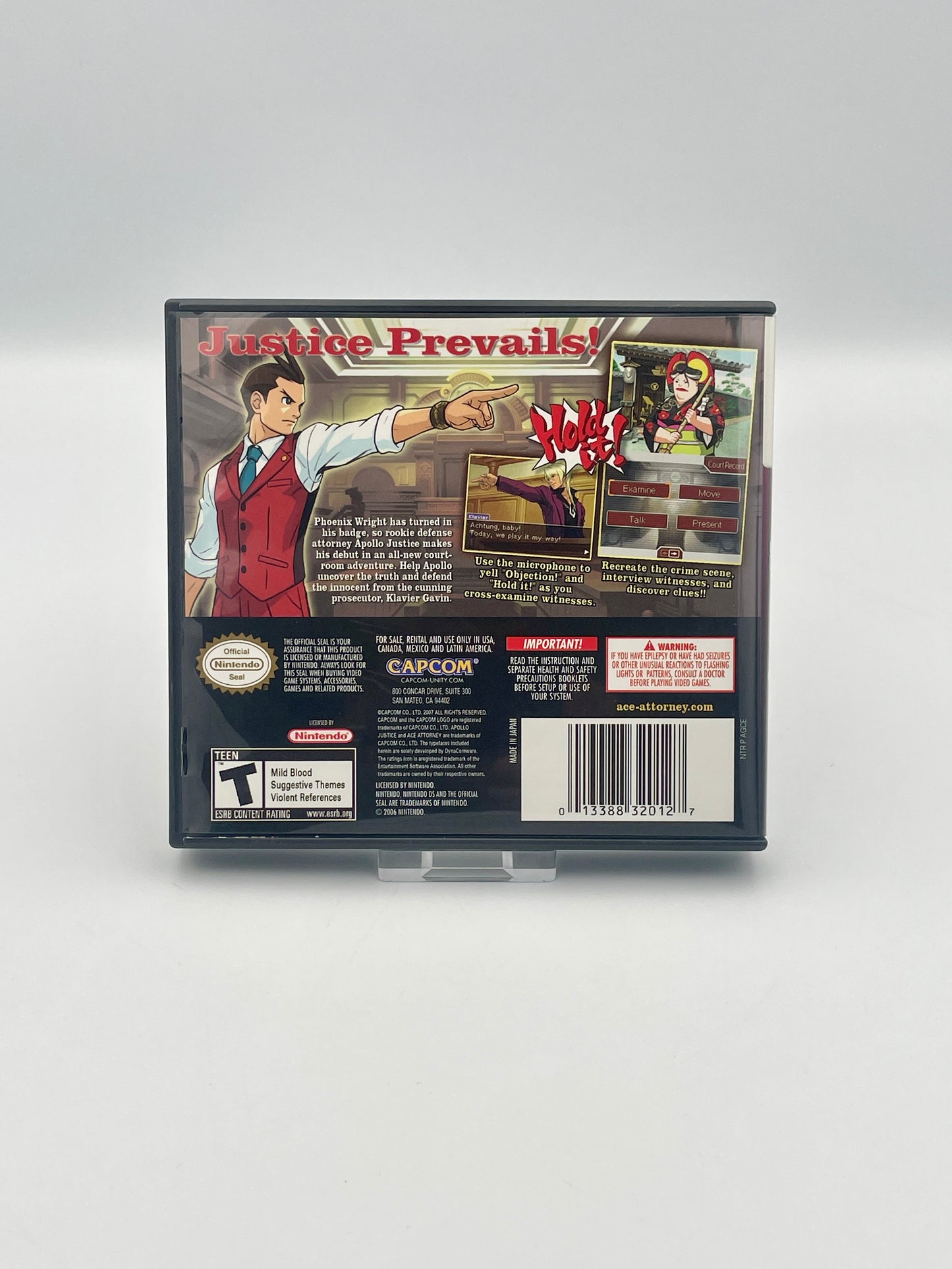 Ace Attorney Apollo Justice DS